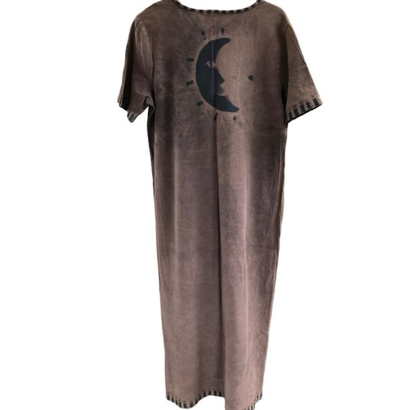 Vintage 80's Wek The World Bohemian Maxi Dress - Picture 10 of 16